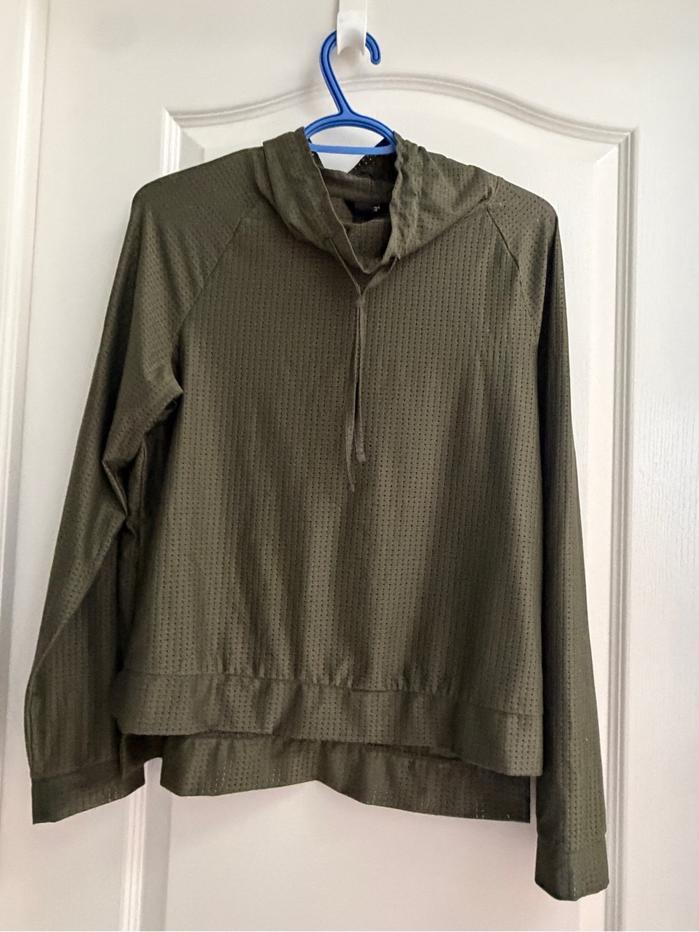Lightweight Olive Green Pullover